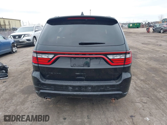 2021 Dodge Durango GT Plus with VIN 1C4RDJDGXMC697058, listed as a IAAI auction lot 41495605 with Not provided miles and . Bid and sale history available at DreamBid. Image 16.