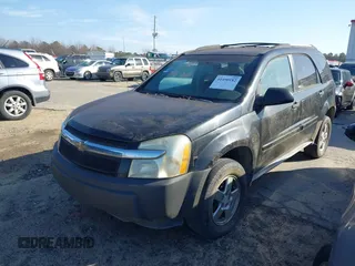 2005 Chevrolet Equinox LS with VIN 2CNDL23F556020503, listed as a IAAI auction lot 41490182 with 1 mi miles. Bid and sale history available at carsss.com. Image 2.