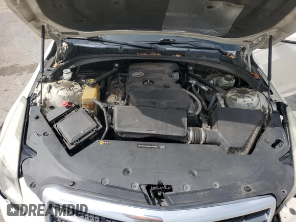 2013 Cadillac ATS with VIN 1G6AA5RAXD0176167, listed as a Copart auction lot 63126005 with 124,598 mi miles and Salvage title. Bid and sale history available at DreamBid. Image 11.