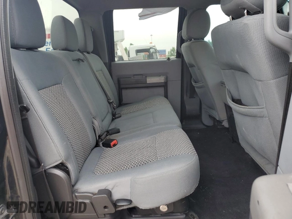 2014 Ford F-250 XL with VIN 1FT7W2BT4EEB48646, listed as a Copart auction lot 62489945 with 235,728 mi miles and Salvage title. Bid and sale history available at DreamBid. Image 10.