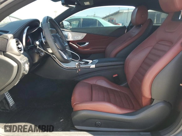 2018 Mercedes-Benz C 43 AMG with VIN WDDWJ6EB0JF656725, listed as a Copart auction lot 46091835 with 84,079 mi miles and Salvage title. Bid and sale history available at DreamBid. Image 7.
