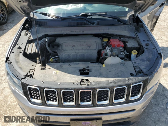 2020 Jeep Compass Sport с VIN 3C4NJCAB8LT170148, выставлен на аукционе Copart как лот 68173654 с пробегом 57 642 миль миль и Списание • Salvage title. История ставок и продаж доступна на DreamBid. Изображение 12.