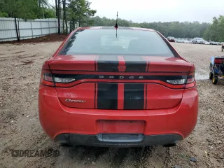 2015 Dodge Dart SXT with VIN 1C3CDFBB7FD433999, listed as a Copart auction lot 58459185 with 185,580 mi miles and Salvage title. Bid and sale history available at DreamBid. Image 6.