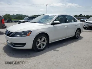 2013 Volkswagen Passat SE with VIN 1VWBH7A34DC060044, listed as a Copart auction lot 57180325 with 232,115 mi miles and Salvage title. Bid and sale history available at DreamBid. Image 1.