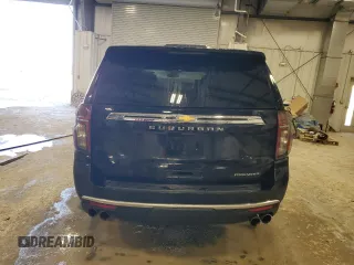 2023 Chevrolet Suburban Premier with VIN 1GNSKFKD5PR255729, listed as a Copart auction lot 48376385 with 64,196 mi miles and Clean Title. Bid and sale history available at DreamBid. Image 6.