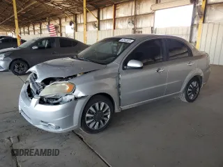 2009 Chevrolet Aveo 2LT with VIN KL1TG56E29B607616, listed as a Copart auction lot 62552825 with 118,947 mi miles and Salvage title. Bid and sale history available at DreamBid. Image 1.