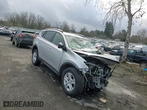 2015 Toyota RAV4 LE with VIN JTMBFREV8FJ026526, listed as a Copart auction lot 86585454 with Not Provided miles and Salvage Title. Bid and sale history available at carsss.com. Image 12.