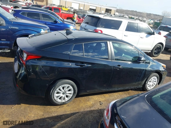 2020 Toyota Prius L Eco with VIN JTDKARFU7L3119834, listed as a IAAI auction lot 41653177 with 140,964 mi miles. Bid and sale history available at carsss.com. Image 13.