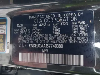 2025 Kia Seltos S z VIN KNDEUCAA1S7740380, wystawiony jako IAAI lot #41735876 z przebiegiem 367 mil mil oraz . Historia ofert i sprzedaży dostępna na DreamBid. Obrazek 9.