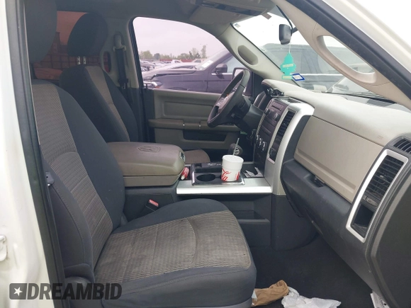 2010 Dodge 1500 SLT with VIN 1D7RB1GP0AS141530, listed as a IAAI auction lot 41879543 with 282,130 mi miles. Bid and sale history available at carsss.com. Image 5.