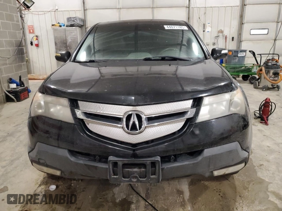 2007 Acura MDX Tech Pkg with VIN 2HNYD28367H552765, listed as a Copart auction lot 44071185 with 190,155 mi miles and Non Repairable. Bid and sale history available at carsss.com. Image 5.