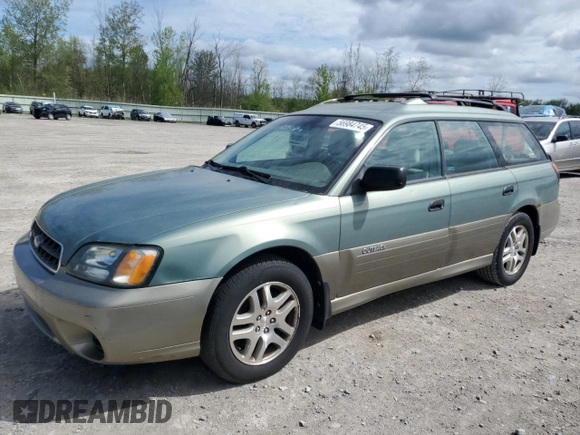 2004 Subaru Legacy Outback with VIN 4S3BH675547619079, listed as a Copart auction lot 56984745 with Not provided miles and Clean title. Bid and sale history available at DreamBid. Image 1.