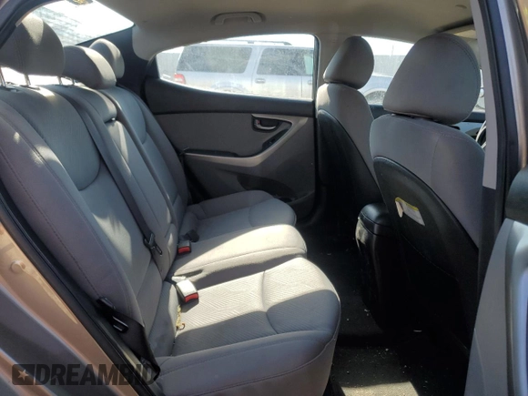 2013 Hyundai Elantra GLS z VIN 5NPDH4AE3DH433316, wystawiony jako Copart lot #58578135 z przebiegiem 243 028 mil mil oraz Szkody całkowita. Historia ofert i sprzedaży dostępna na DreamBid. Obrazek 10.
