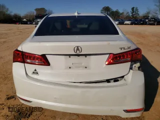 2018 Acura TLX w/Technology Pkg with VIN 19UUB1F52JA003256, listed as a Copart auction lot 40161213 with 135,206 mi miles. Bid and sale history available at carsss.com. Image 6.
