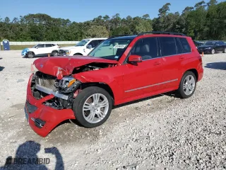 2013 Mercedes-Benz GLK-Class GLK 350 with VIN WDCGG5HB0DG037084, listed as a Copart auction lot 52496035 with 165,899 mi miles and Salvage Title. Bid and sale history available at carsss.com. Image 1.