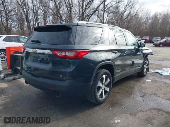 2018 Chevrolet Traverse LT Leather with VIN 1GNEVHKW0JJ113344, listed as a IAAI auction lot 41105083 with 95,855 mi miles. Bid and sale history available at carsss.com. Image 4.