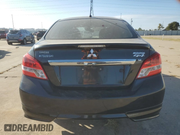 2018 Mitsubishi Mirage G4 SE with VIN ML32F4FJ6JHF05287, listed as a Copart auction lot 76420434 with 95,829 mi miles and Salvage Title. Bid and sale history available at carsss.com. Image 6.
