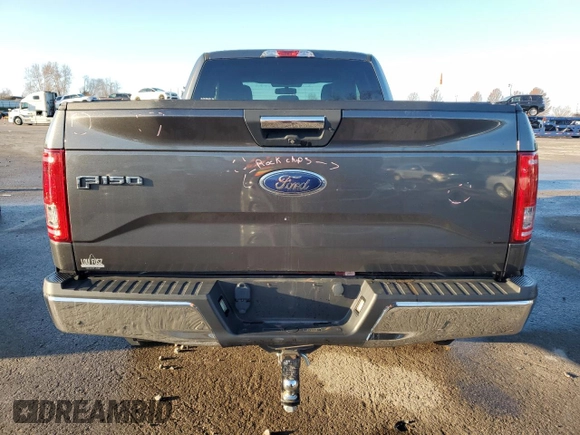 2016 Ford F-150 XLT with VIN 1FTEX1EP2GFD61525, listed as a Copart auction lot 84863094 with 92,859 mi miles and Salvage Title. Bid and sale history available at carsss.com. Image 6.