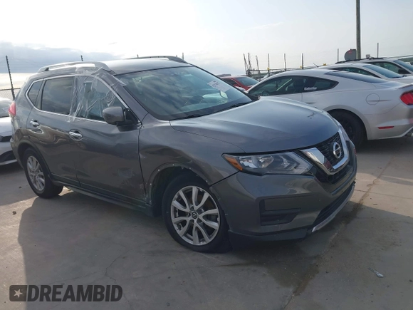 2017 Nissan Rogue S with VIN KNMAT2MT3HP519624, listed as a IAAI auction lot 42178427 with 128,387 mi miles and . Bid and sale history available at DreamBid. Image 1.