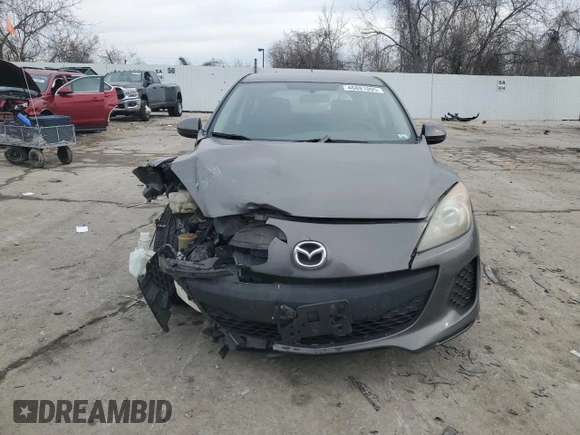 2013 Mazda 3 i Touring with VIN JM1BL1LPXD1833531, listed as a Copart auction lot 46881095 with 166,529 mi miles and Salvage Title. Bid and sale history available at carsss.com. Image 5.