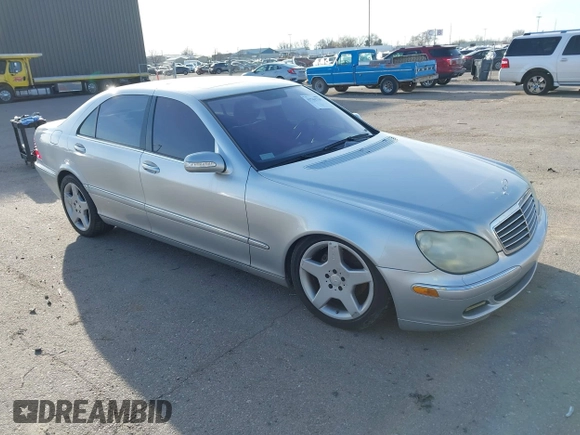2004 Mercedes-Benz S 430 with VIN WDBNG70J24A409926, listed as a IAAI auction lot 41761719 with Not provided miles and . Bid and sale history available at DreamBid. Image 1.