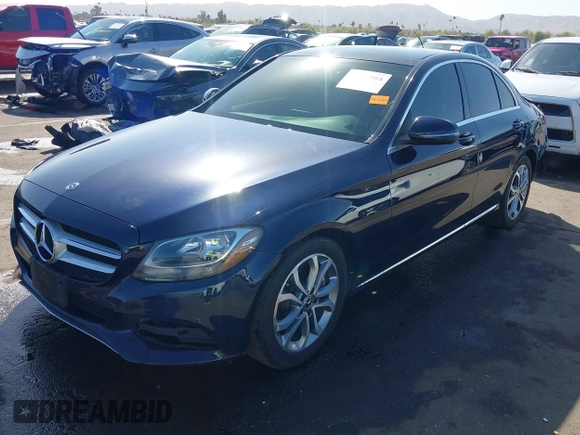 2018 Mercedes-Benz C 300 with VIN WDDWF4JBXJR415992, listed as a IAAI auction lot 41681884 with 49,695 mi miles and . Bid and sale history available at DreamBid. Image 17.