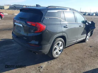 2018 GMC Terrain SLE z VIN 3GKALTEX4JL135784, wystawiony jako IAAI lot #41847729 z przebiegiem 106 315 mil mil oraz . Historia ofert i sprzedaży dostępna na DreamBid. Obrazek 4.