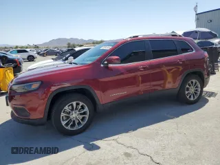 2019 Jeep Cherokee Latitude Plus z VIN 1C4PJLLB9KD373205, wystawiony jako Copart lot #52034245 z przebiegiem 49 912 mil mil oraz Szkoda całkowita • Salvage title. Historia ofert i sprzedaży dostępna na DreamBid. Obrazek 1.