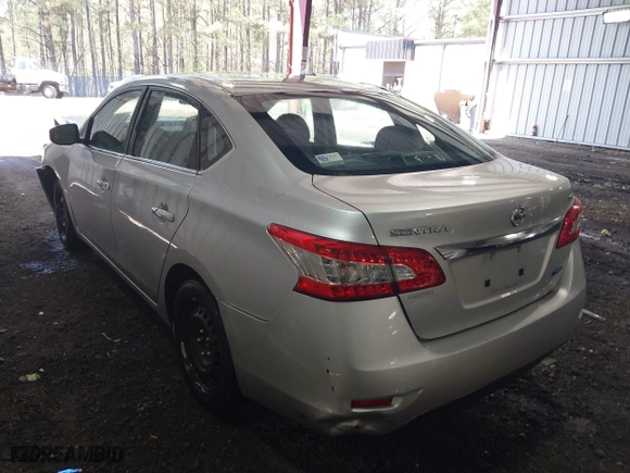 2014 Nissan Sentra SR with VIN 3N1AB7AP1EY202610, listed as a IAAI auction lot 41914461 with 179,107 mi miles. Bid and sale history available at carsss.com. Image 3.
