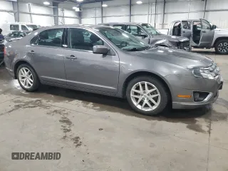 2012 Ford Fusion SEL with VIN 3FAHP0JA4CR412292, listed as a Copart auction lot 50583275 with 119,945 mi miles and Salvage Title. Bid and sale history available at carsss.com. Image 4.