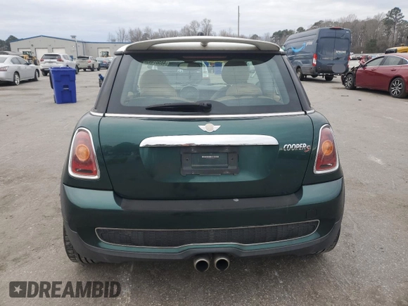 2007 MINI Hardtop S with VIN WMWMF73547TL91451, listed as a Copart auction lot 48507445 with 124,330 mi miles and Clean Title. Bid and sale history available at DreamBid. Image 6.
