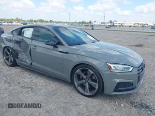 2019 Audi S5 Sportback Premium Plus z VIN WAUB4CF55KA025004, wystawiony jako IAAI lot #42075833 z przebiegiem 57 027 mil mil oraz . Historia ofert i sprzedaży dostępna na DreamBid. Obrazek 1.