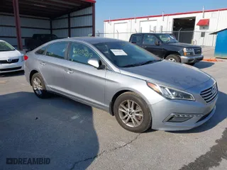 2015 Hyundai Sonata 2.4L SE with VIN 5NPE24AF0FH222804, listed as a IAAI auction lot 42035417 with 131,768 mi miles. Bid and sale history available at carsss.com. Image 1.