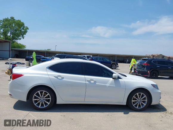 2020 Acura TLX with VIN 19UUB1F34LA011697, listed as a IAAI auction lot 42510365 with 107,645 mi miles and . Bid and sale history available at DreamBid. Image 13.