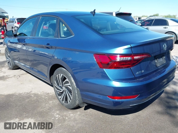 2021 Volkswagen Jetta SEL with VIN 3VWE57BUXMM050386, listed as a IAAI auction lot 42140492 with 74,477 mi miles and . Bid and sale history available at DreamBid. Image 3.