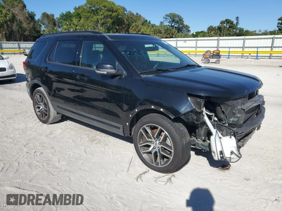 2016 Ford Explorer Sport with VIN 1FM5K8GT9GGA82063, listed as a Copart auction lot 49211715 with 41,030 mi miles and Salvage Title. Bid and sale history available at DreamBid. Image 4.