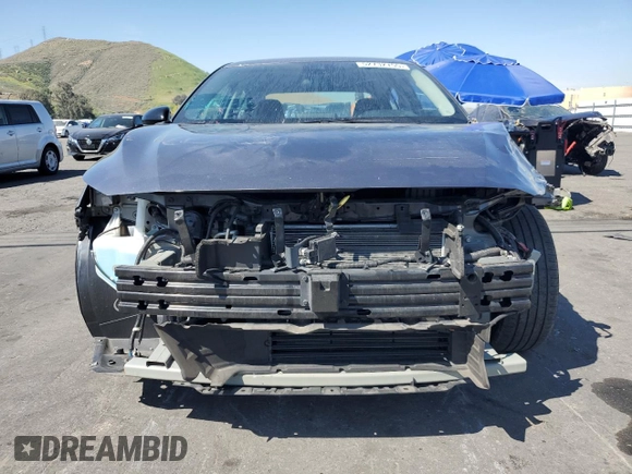 2021 Nissan Sentra SR with VIN 3N1AB8DV0MY311705, listed as a Copart auction lot 52202775 with 24,583 mi miles and Salvage Title. Bid and sale history available at DreamBid. Image 5.