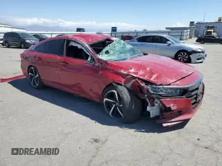 2020 Honda Accord Sport with VIN 1HGCV1F32LA095991, listed as a Copart auction lot 55431085 with 94,532 mi miles and Clean title. Bid and sale history available at DreamBid. Image 4.