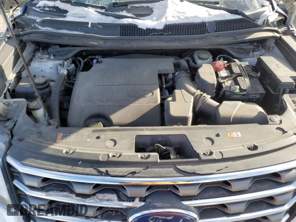 2017 Ford Explorer with VIN 1FM5K8B83HGA47281, listed as a Copart auction lot 87160874 with 197,810 mi miles and Salvage title. Bid and sale history available at DreamBid. Image 12.