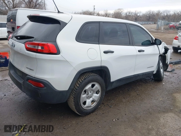 2016 Jeep Cherokee Altitude with VIN 1C4PJLAB8GW108225, listed as a IAAI auction lot 41664092 with 142,588 mi miles and . Bid and sale history available at DreamBid. Image 4.