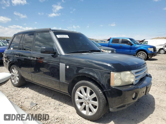 2008 Land Rover Range Rover HSE с VIN SALMF15478A264011, выставлен на аукционе Copart как лот 57839725 с пробегом 147 045 миль миль и Списание • Salvage title. История ставок и продаж доступна на DreamBid. Изображение 4.