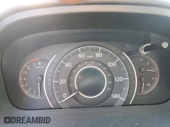 2015 Honda CR-V EX-L with VIN 2HKRM4H74FH705495, listed as a Copart auction lot 43537685 with Not Provided miles and Salvage Title. Bid and sale history available at carsss.com. Image 9.