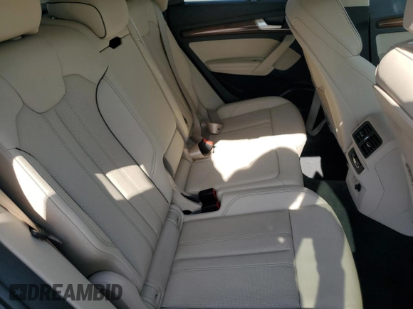2022 Audi Q5 S line Premium Plus with VIN WA1EAAFY8N2054528, listed as a Copart auction lot 53096145 with 47,887 mi miles and Salvage Title. Bid and sale history available at DreamBid. Image 11.