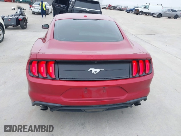 2020 Ford Mustang EcoBoost with VIN 1FA6P8TH1L5124541, listed as a IAAI auction lot 41631181 with 35,726 mi miles. Bid and sale history available at carsss.com. Image 17.