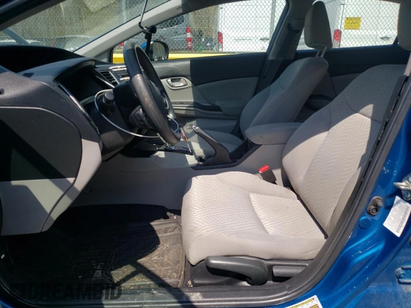 2014 Honda Civic Sedan LX with VIN 2HGFB2F59EH545296, listed as a Copart auction lot 52674245 with 140,871 mi miles and Salvage Title. Bid and sale history available at carsss.com. Image 7.