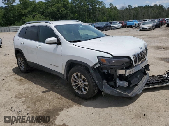 2019 Jeep Cherokee Latitude Plus z VIN 1C4PJMLBXKD191003, wystawiony jako Copart lot #58204625 z przebiegiem 57 866 mil mil oraz Szkoda całkowita • Salvage title. Historia ofert i sprzedaży dostępna na DreamBid. Obrazek 4.