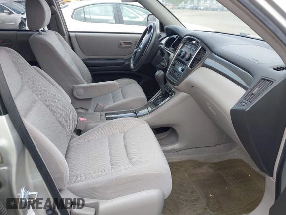 2003 Toyota Highlander z VIN JTEHF21A630127436, wystawiony jako IAAI lot #42098538 z przebiegiem 123 561 mil mil oraz . Historia ofert i sprzedaży dostępna na DreamBid. Obrazek 5.