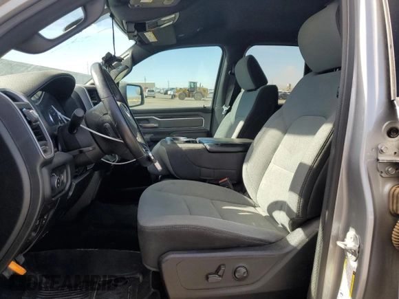 2022 Ram 1500 Big Horn with VIN 1C6SRFBT4NN237083, listed as a Copart auction lot 49165675 with 98,109 mi miles and Salvage title. Bid and sale history available at DreamBid. Image 7.