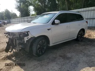 2018 Mitsubishi Outlander SEL with VIN JA4J24A58JZ049048, listed as a Copart auction lot 54724955 with 72,052 mi miles and Salvage title. Bid and sale history available at DreamBid. Image 1.