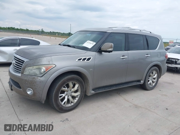 2014 Infiniti QX80 z VIN JN8AZ2NF1E9553024, wystawiony jako IAAI lot #42231679 z przebiegiem 207 618 mil mil oraz . Historia ofert i sprzedaży dostępna na DreamBid. Obrazek 17.